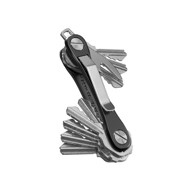 Keysmart KeySmart - Keyholder Rugged - Black - Clam