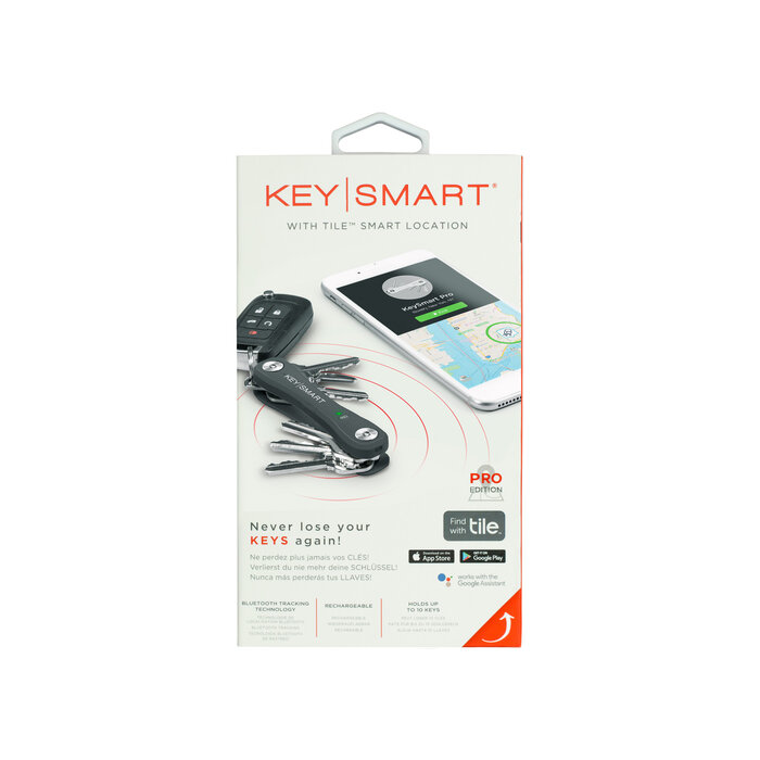 Keysmart KeySmart - Pro with Tile Smart Slate