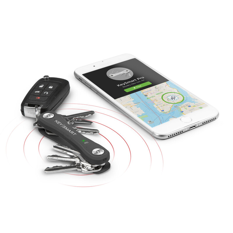 Keysmart KeySmart - Pro with Tile Smart Slate