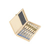 Kirschen Kirschen - Push chisel set 6-piece with case