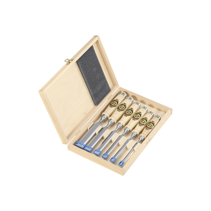 Kirschen Kirschen - Push chisel set 6-piece with case
