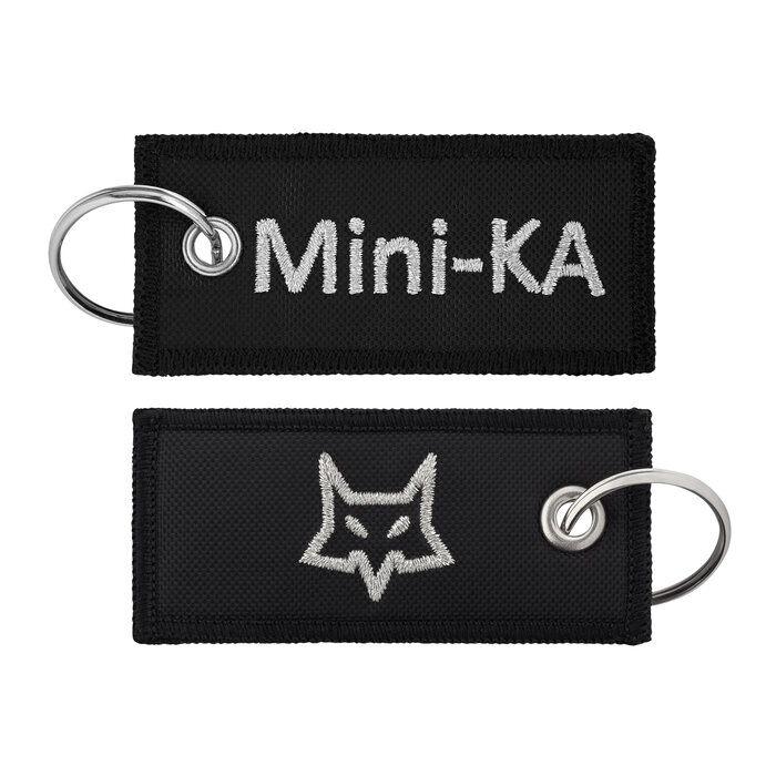Fox Cutlery Fox - Mini-Ka Folding - Rot mit sandgestrahlter Klinge