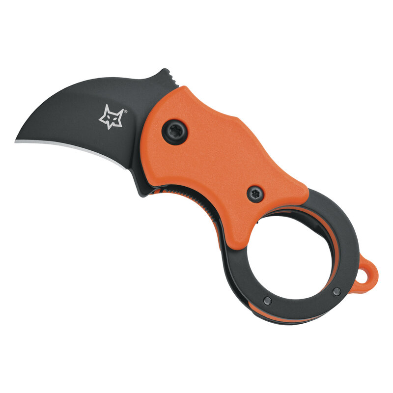 Fox Cutlery Fox - Mini-Ka Folding - Orange with Black Blade