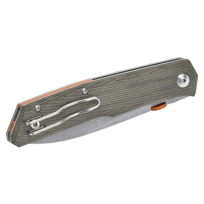 Fox Cutlery Fox - Terzuola Folder - Micarta Green