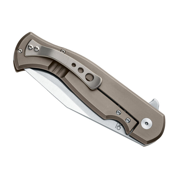 Fox Cutlery Fox - Eastwood Tiger - Titanium - Zebrawood