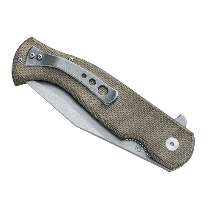 Fox Cutlery Fox - Eastwood Tiger - Green Micarta