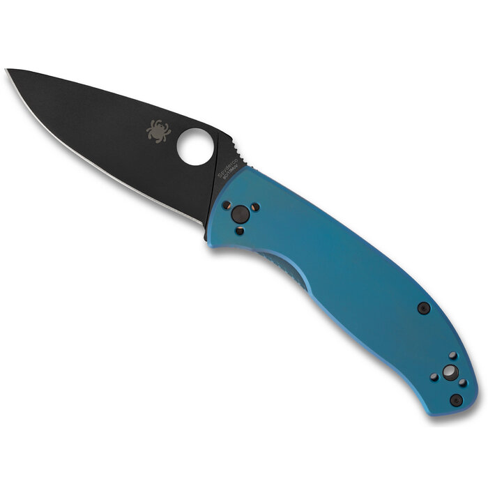Spyderco Spyderco - Tenacious Titanium Blue/Black - 8Cr13MoV PE