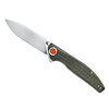Fox Cutlery Black - Fox Artia - OD Vert - Micarta