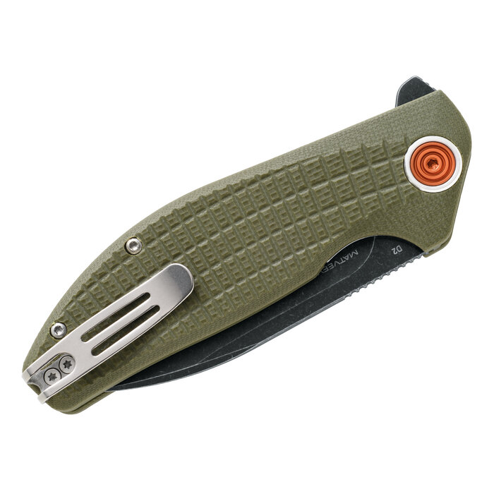 Fox Cutlery Black Fox - Acutus - OD Vert - G10