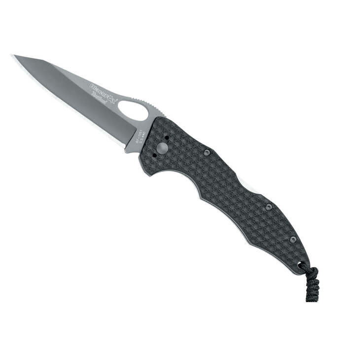 Fox Cutlery Black Fox - Tactical Backlock - Titanium