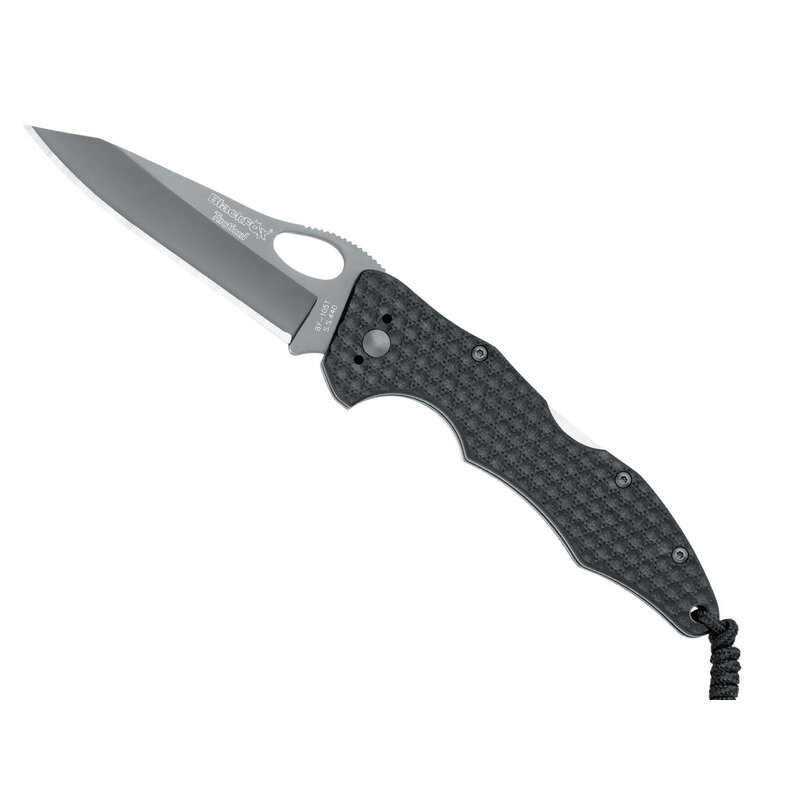 Fox Cutlery Black Fox - Tactical Backlock - Titanium