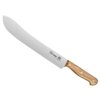 Due Cigni Coltellerie Due Cigni - Tuscany Scimitarra Butcher knife - Olive