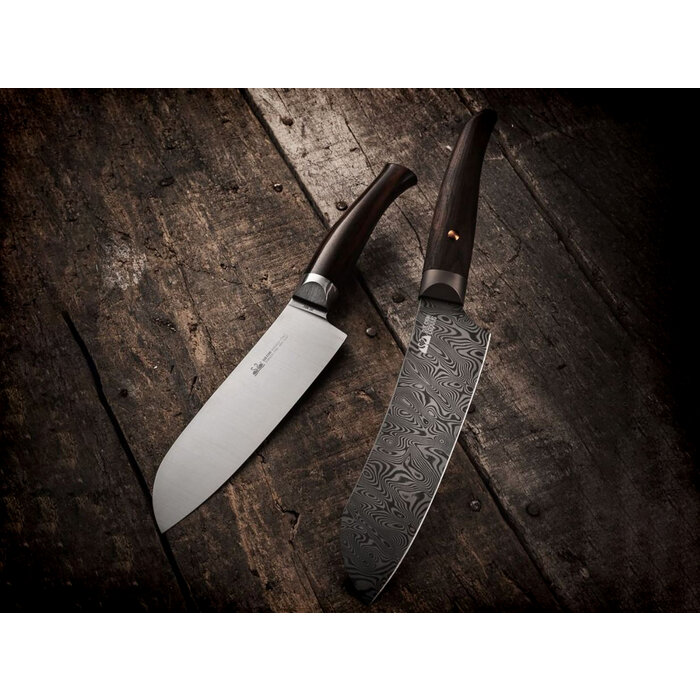 Due Cigni Coltellerie Due Cigni - Coquus - Santoku Damascus