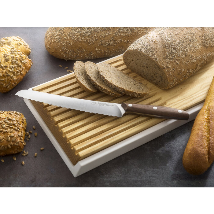 Due Cigni Coltellerie Due Cigni - 1896 - Brotmesser 20cm - Walnuss