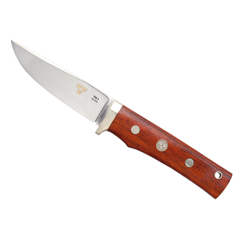 Fällkniven Fällkniven - Tre Kronor - Cocobolo - Leather Sheath