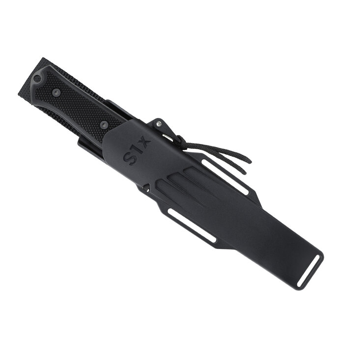 Fällkniven Fällkniven - Survival Knife Black Blade - Zytel Sheath
