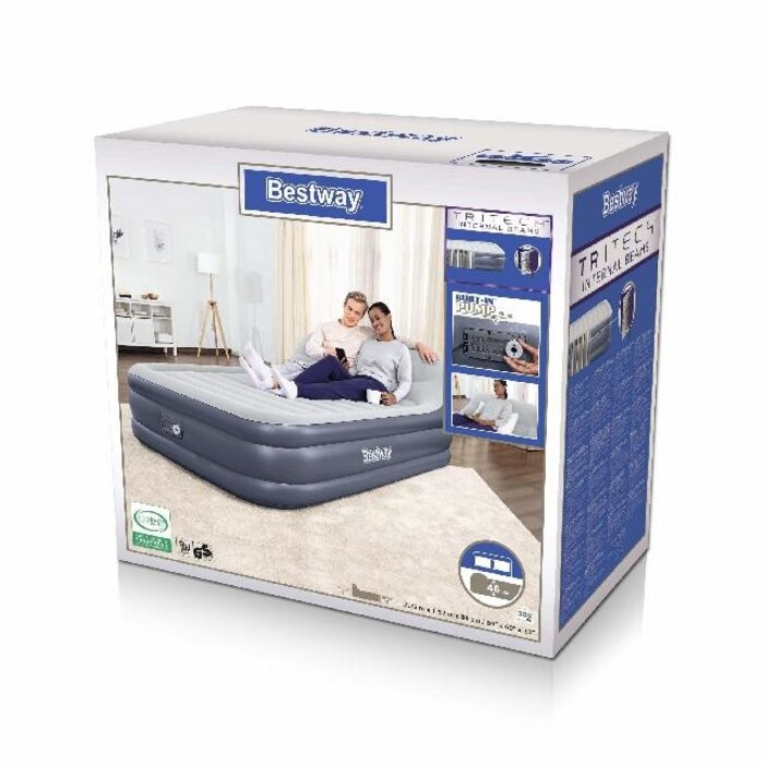 Bestway Bestway - Luchtbed - Tritech sleekflow 84 cm met hoofdbord AC - 2 Persoons - Copy