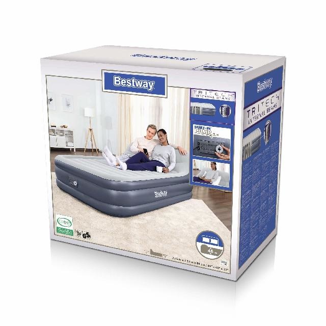 Bestway Bestway - Airbed - Tritech Sleekflow 84 cm avec tête de lit AC - 2 personne - Copy