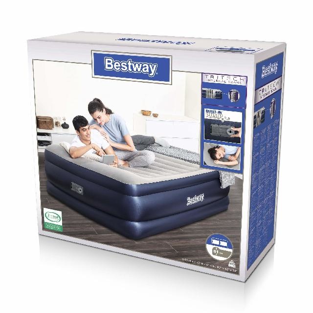 Bestway Bestway - Lit à air - Tritech 61 cm Queen AC - 2 personnes