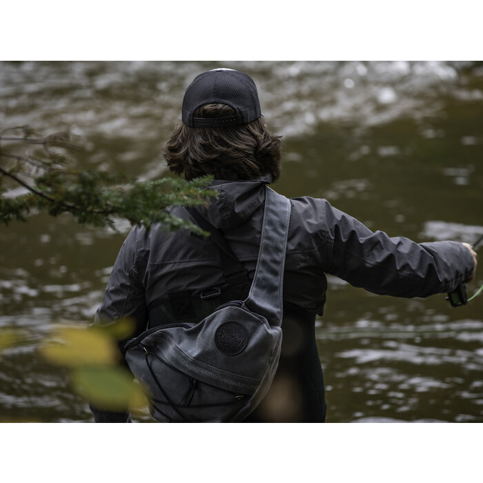 Pathfinder Duluth - Slingpack gewaxed - OD Gray