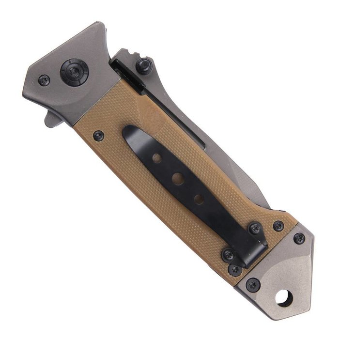 101 INC 101 INC - Stevig Zakmes 22cm Coyote