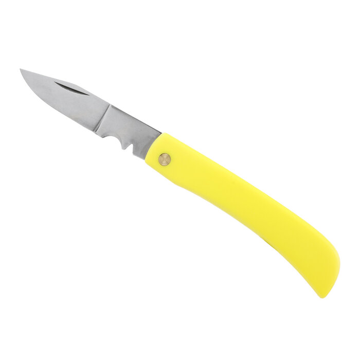 Fox Cutlery Fox - Couteau d'électricien - Jaune