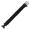 101 INC Paracord whistle buckle - 9 inch JYFPB08 - Black