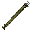 101 INC Paracord whistle buckle - 9 inch JYFPB08 - Green