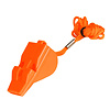Fosco Industries Plastic pealess fluitje - Oranje