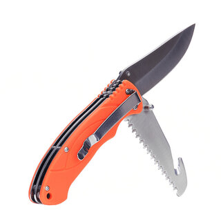 Fosco Industries Bushcraft Messer - Orange