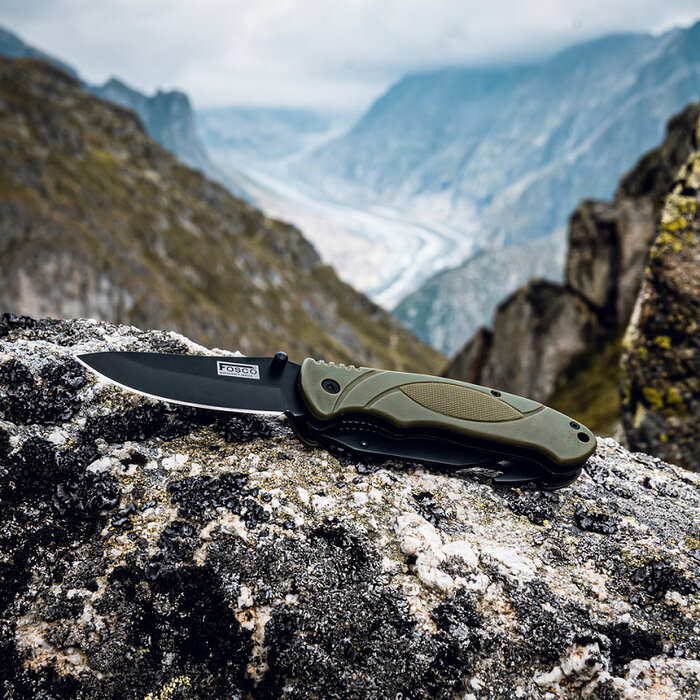 Fosco Industries Fosco Industries - Bushcraft mes - Groen