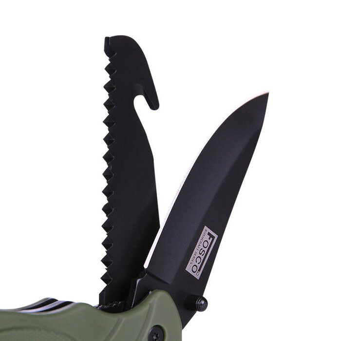Fosco Industries Fosco Industries - Bushcraft knife - Green