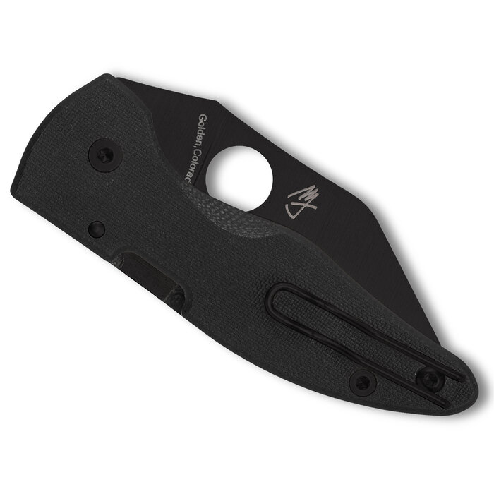 Spyderco Spyderco - Microjimbo - Black/Black - CPM S30V PE