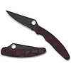 Spyderco Spyderco - Police 4 Lightweight - Burgundy - Micro-Melt PD#1