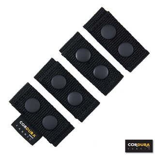 101 INC Gürtelhalter-Set (4) Cordura DP236 - Schwarz