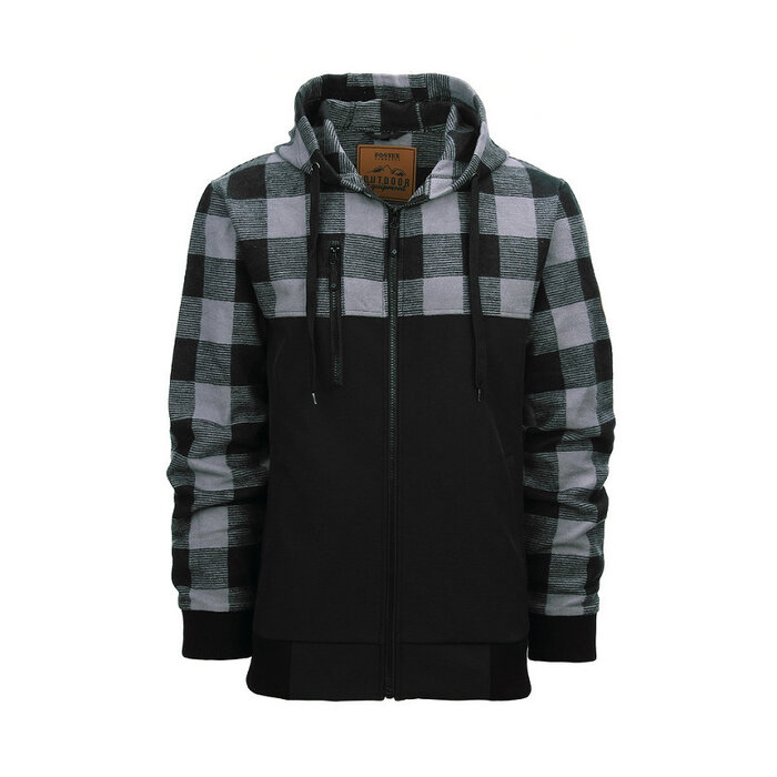 Fostex Garments Fostex Garments - Lumberjack Jacket - Black/Gray