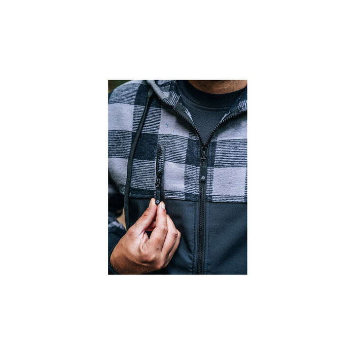 Fostex Garments Fostex Garments - Veste Lumberjack - Noir/Gris