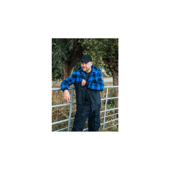 Fostex Garments Fostex Garments - Veste Lumberjack - Noir/Bleu