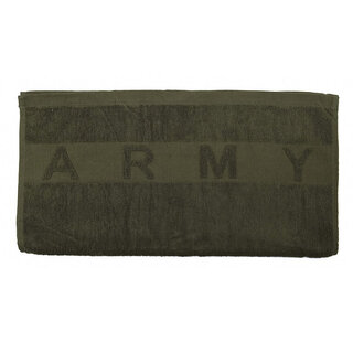 Fosco Industries Towel Army - 100 x 50 cm - Green