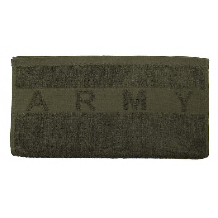 Fosco Industries Fosco Industries - Handtuch Army - 100 x 50 cm - Grün