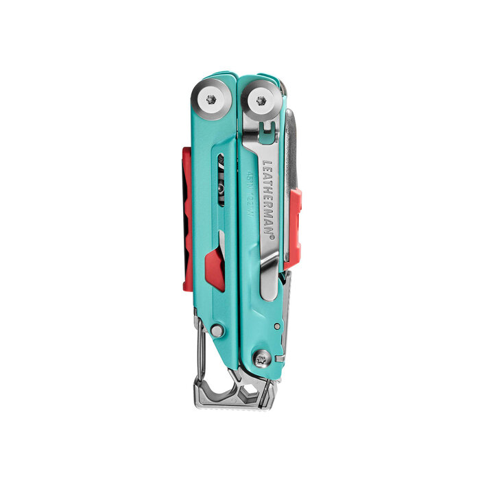 Leatherman Leatherman - Signal Multitool Aqua Stainless + Nylon Hoesje Black