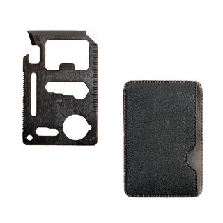 Fosco Industries Outil de survie - 11 en 1 - format carte de crédit