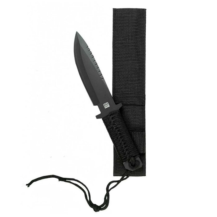 101 INC 101 Inc - Combat knife - Recon 10” - Model B - Black