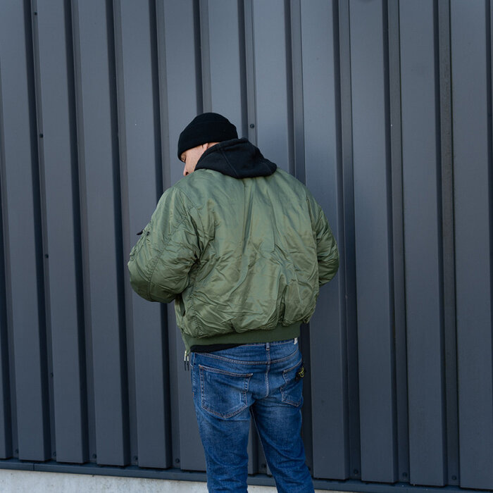 Fostex Garments  Fostex Garments - MA -1 Bomber Jack - Vert