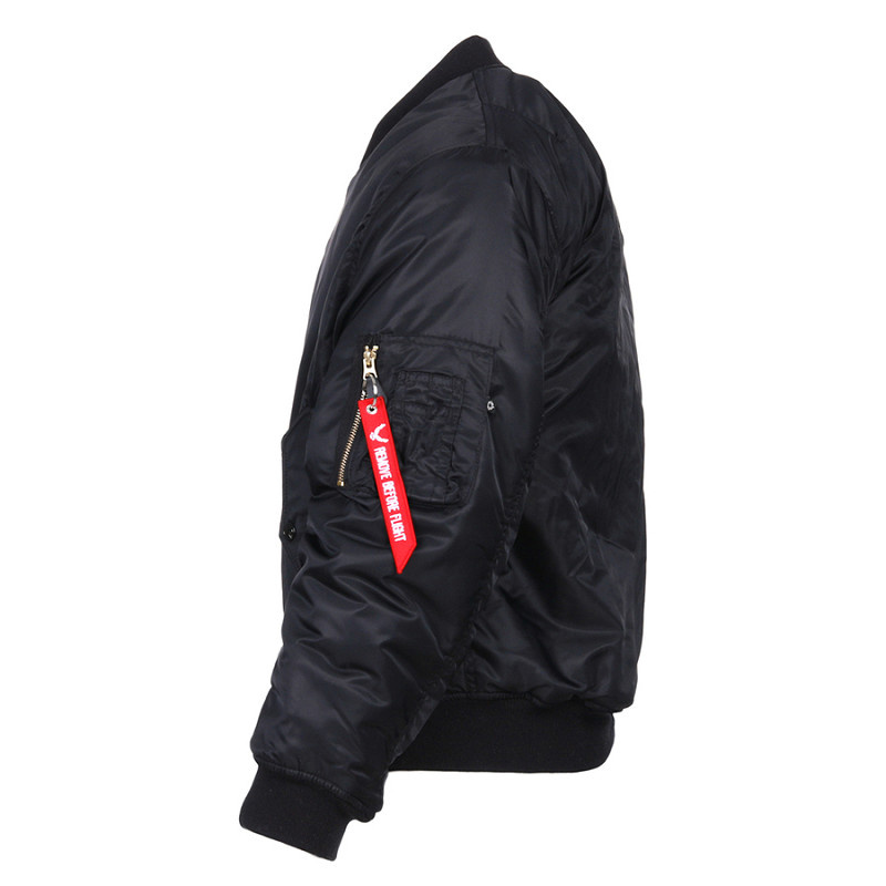 Fostex MA-1 Bomber Jas Zwart | Origineel Nylon Flight Jacket