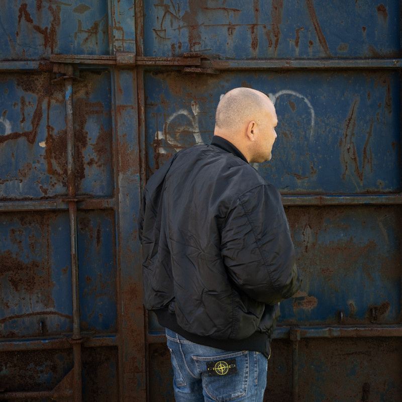 Fostex MA-1 Bomber Jas Zwart | Origineel Nylon Flight Jacket