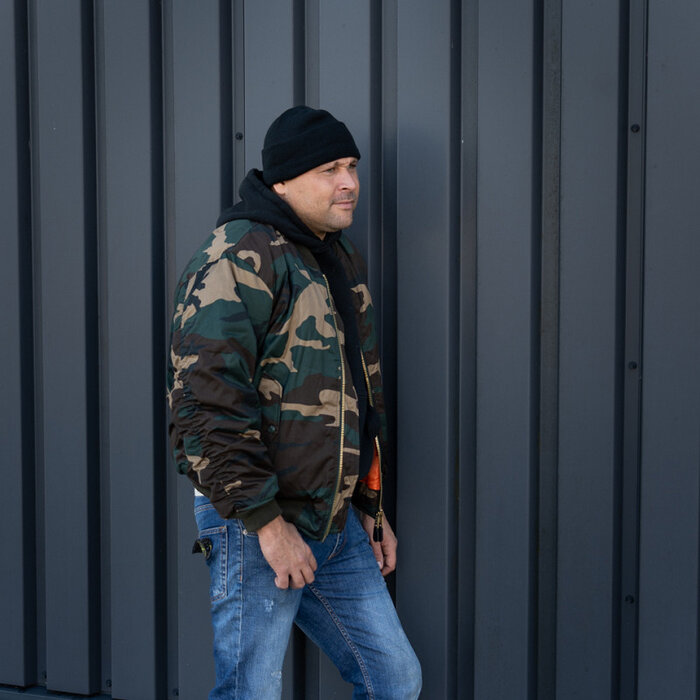 Fostex Garments Fostex Garments - MA -1 Bomber Jack - Woodland Camo