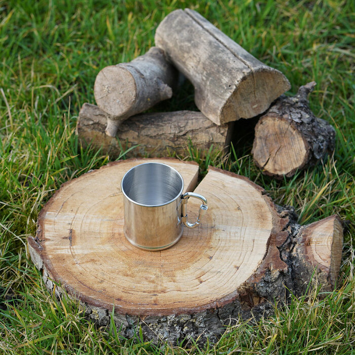 Fosco Industries Fosco Industries - stainless steel mug with carabiner