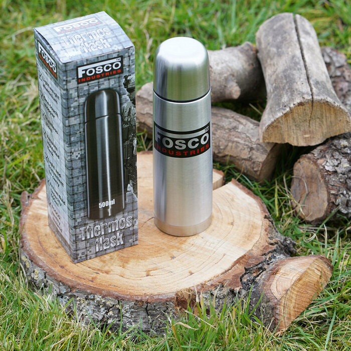 Fosco Industries Fosco Industries - Thermosfles 1/2 ltr. - RVS