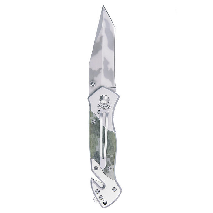 Fosco Industries Fosco Industries - Knife + clip H254G10 #9076-9078-9088-9124 - Camo